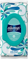 Feminine Wipes, Fresh & Clean Scent, 0.498 Pound (Pack of 4) B589011