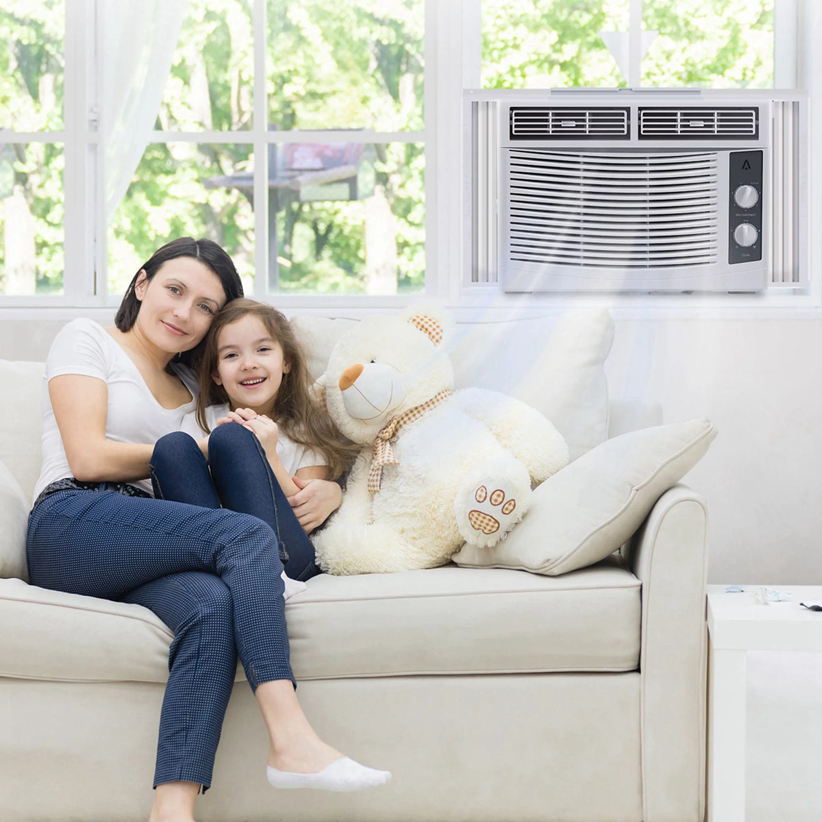 115V 8,000 BTU Smart Window Air Conditioner Z3249