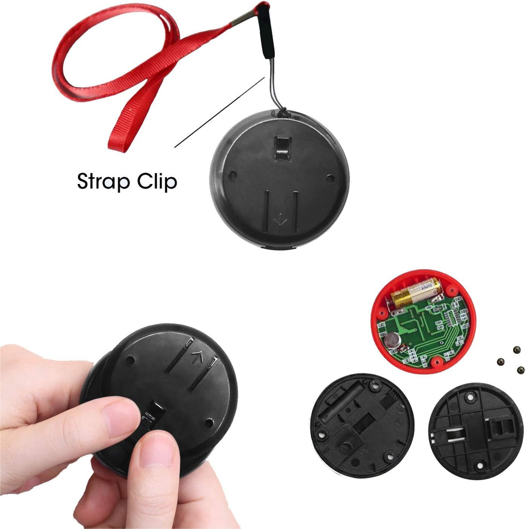 Wireless Wrist Pager Call System 1 PC Receiver 10 PCS Call Buttons U827