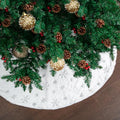 Knitted Christmas Tree Skirt 48 inches F89983
