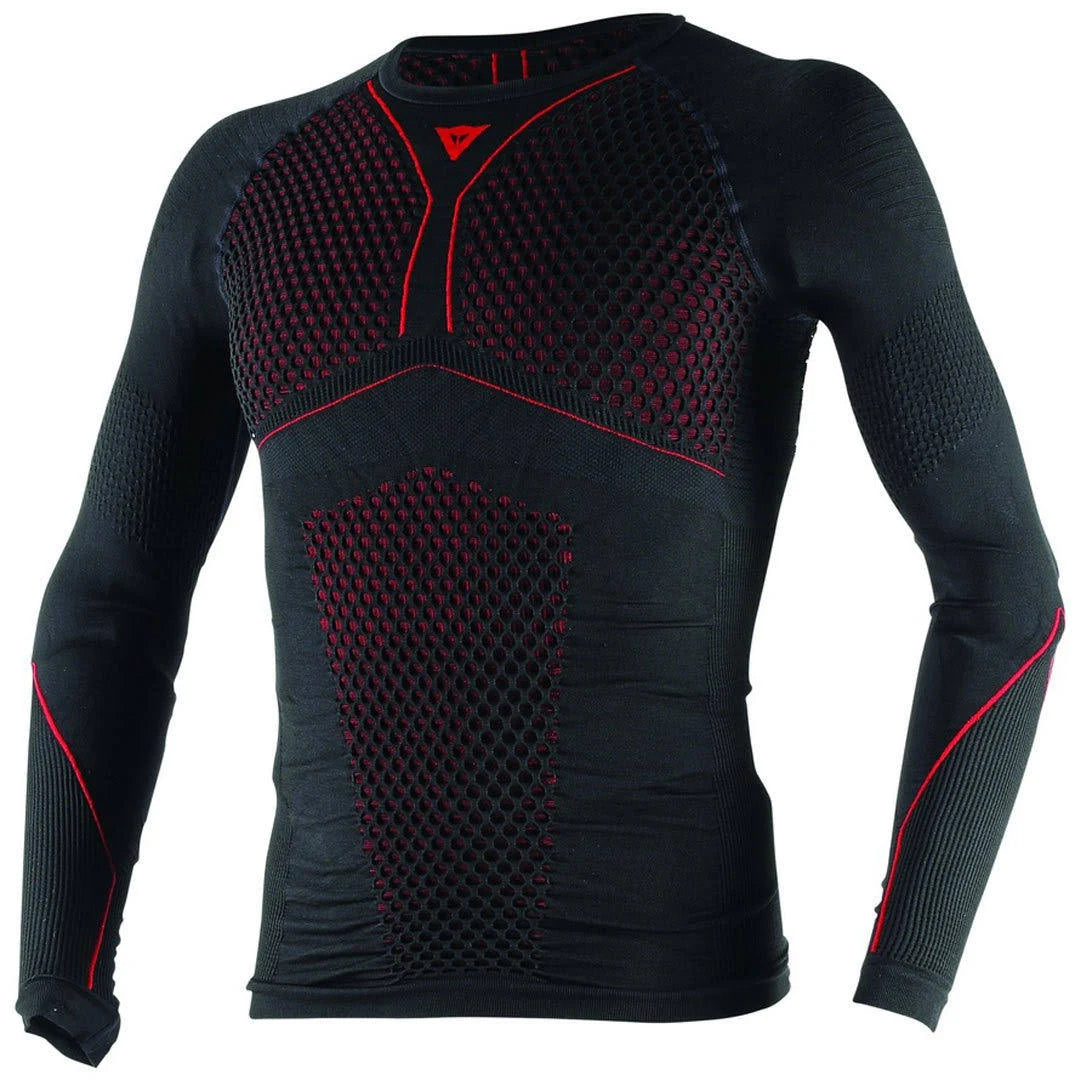 Black Red Long Sleeve Thermo Tee M7011