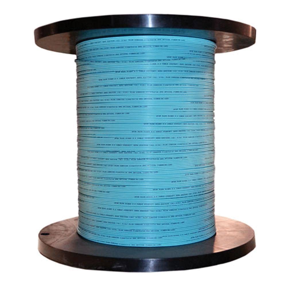 12 Fiber Multimode OM3 Aqua Riser Rated Fiber Optic Cable R6193