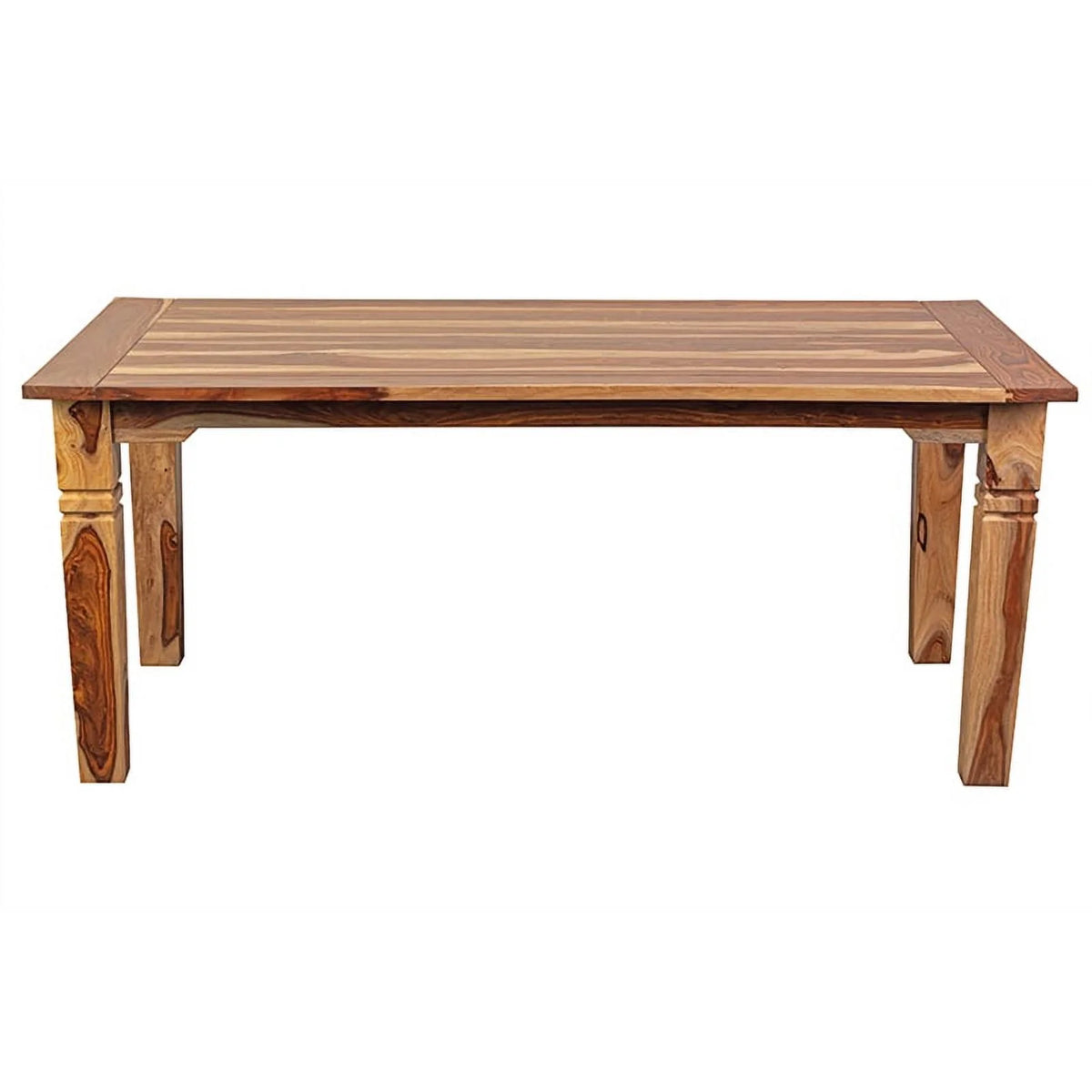 Solid Sheesham Wood 72" Rectangular Dining Table A5889