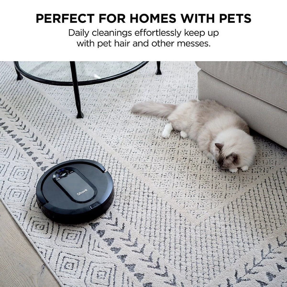 Robot Vacuum with Wi-Fi for Carpets & Hard Floors L80607
