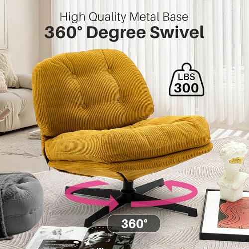 Swivel Accent Chair with Ottoman K570041