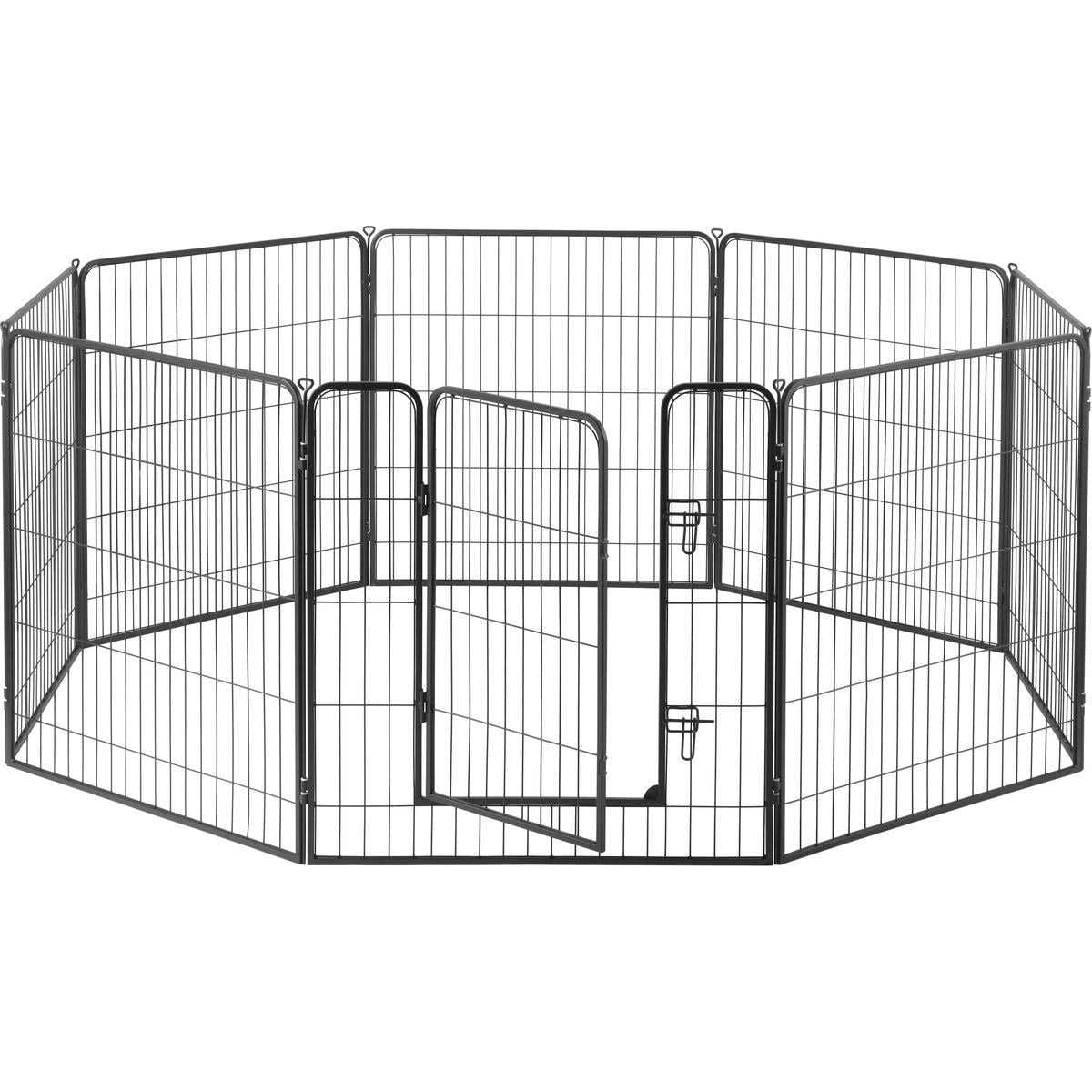 Lightweight Heavy Duty Steel Metal Playpen D65239