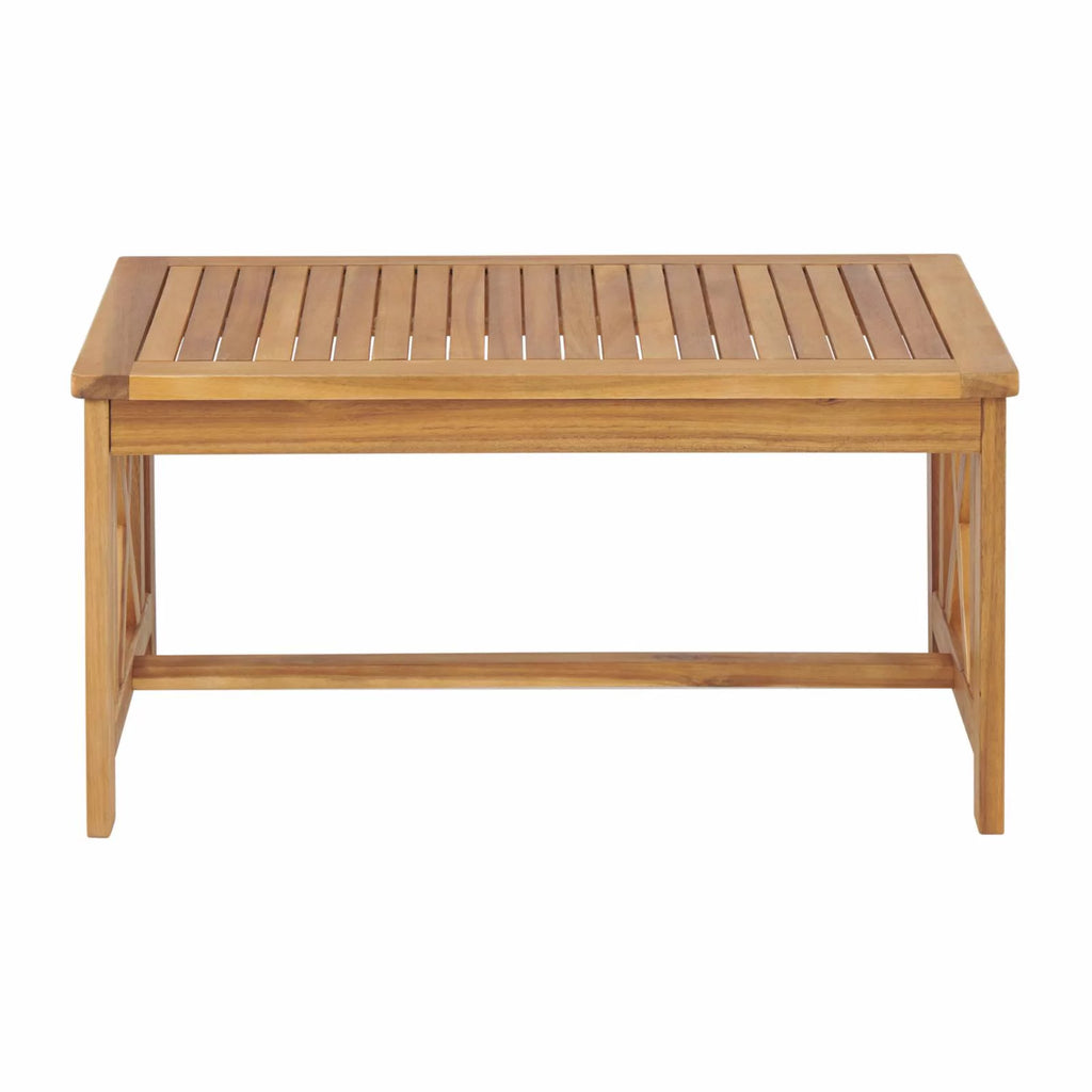 Acacia Wood 4-Piece Outdoor Conversation Set G1022