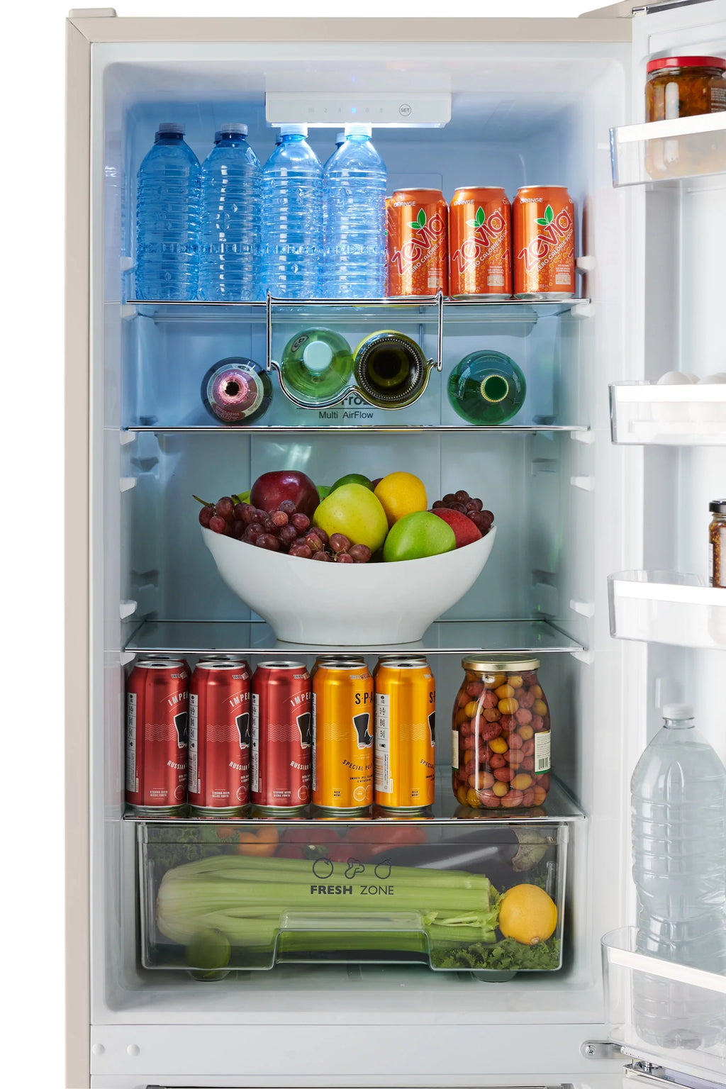 24" 11 Cu Ft Bottom Freezer Retro Refrigerator L829