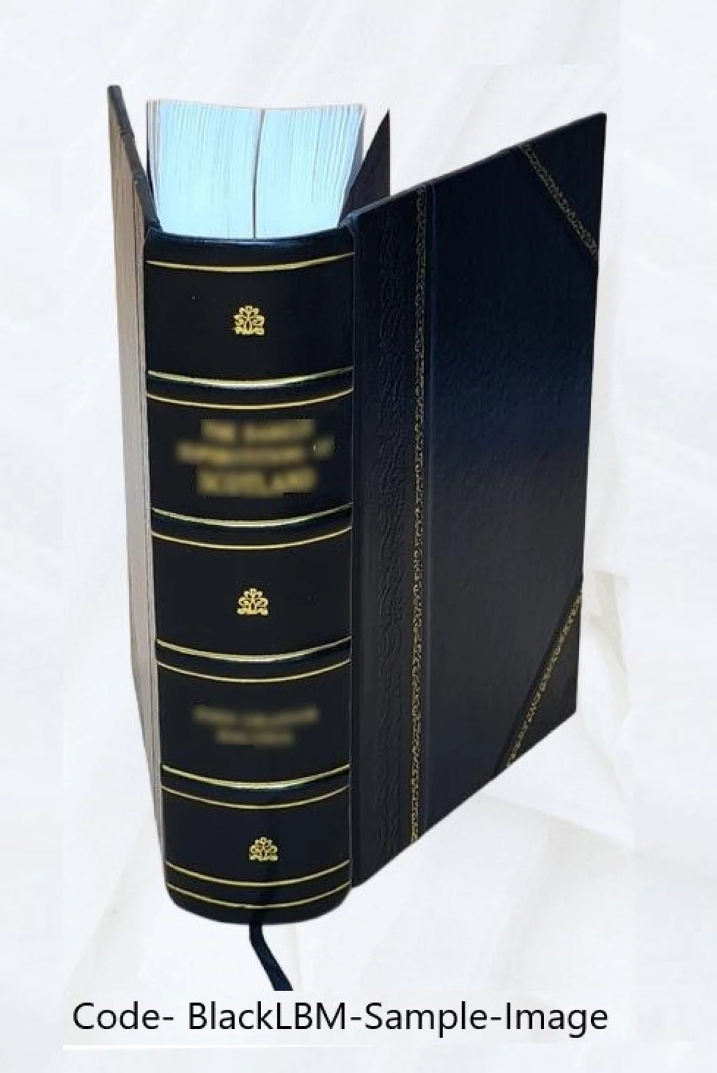 Hamburger Garten-und Blumenzeitung Leather Bound A6386