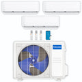 42,000 BTU 3 Zone Ductless Air Conditioner and Heat Pump Q86898
