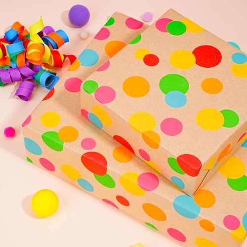 Kraft Wrapping Paper Roll 17 inch X 33 feet E441
