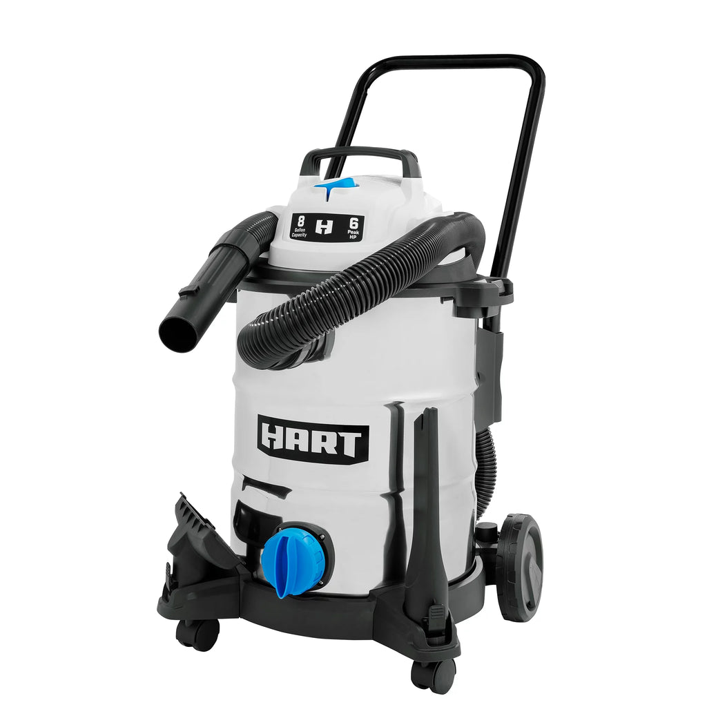 8 Gallon 6 Peak HP Stainless Steel Wet/Dry Vacuum A382204