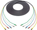 Black 10 ft BNC Male to BNC Male Snake Cable L705