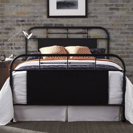 Queen Black Bed W412997