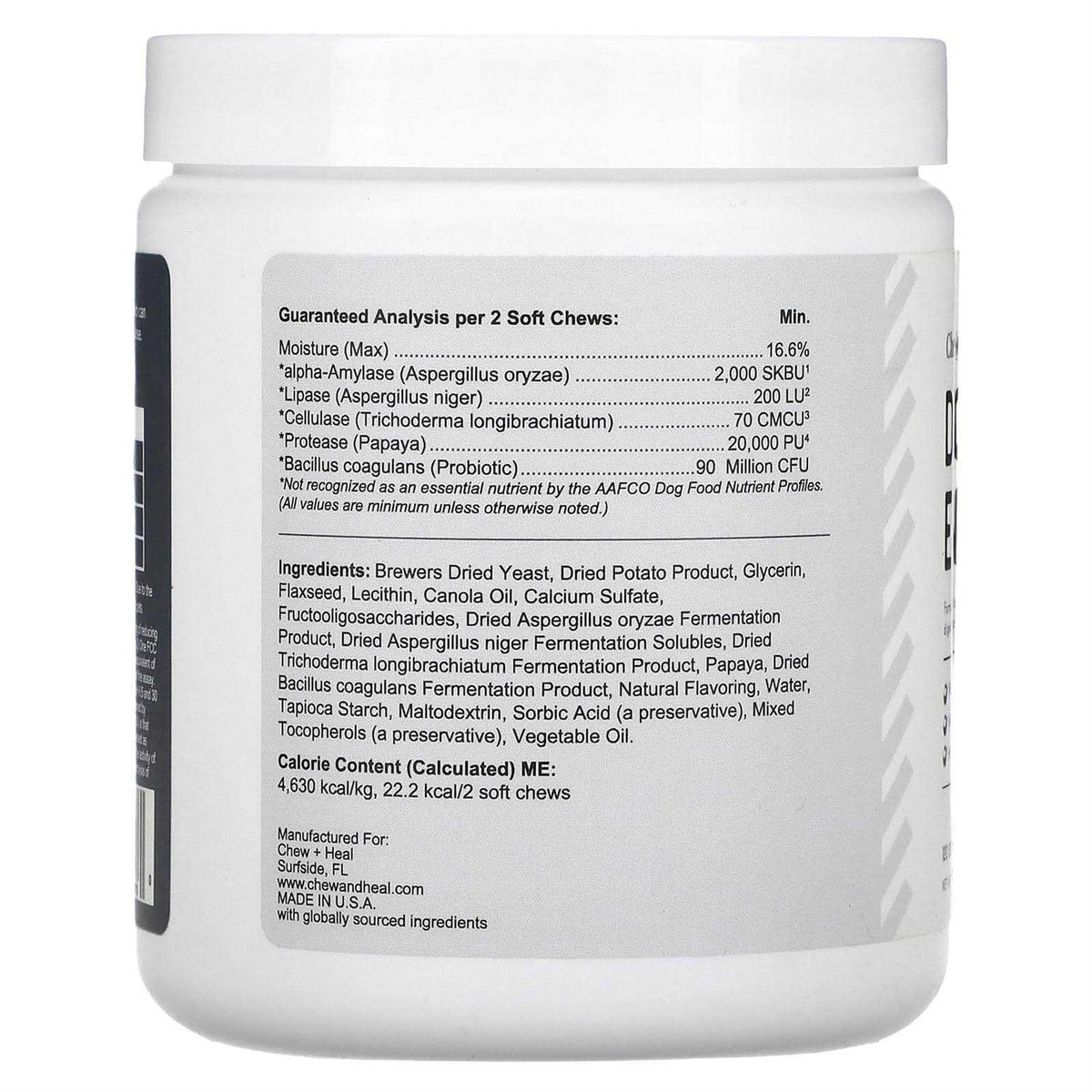 Digestive Enzymes & Probiotics Supplement for Dogs V917