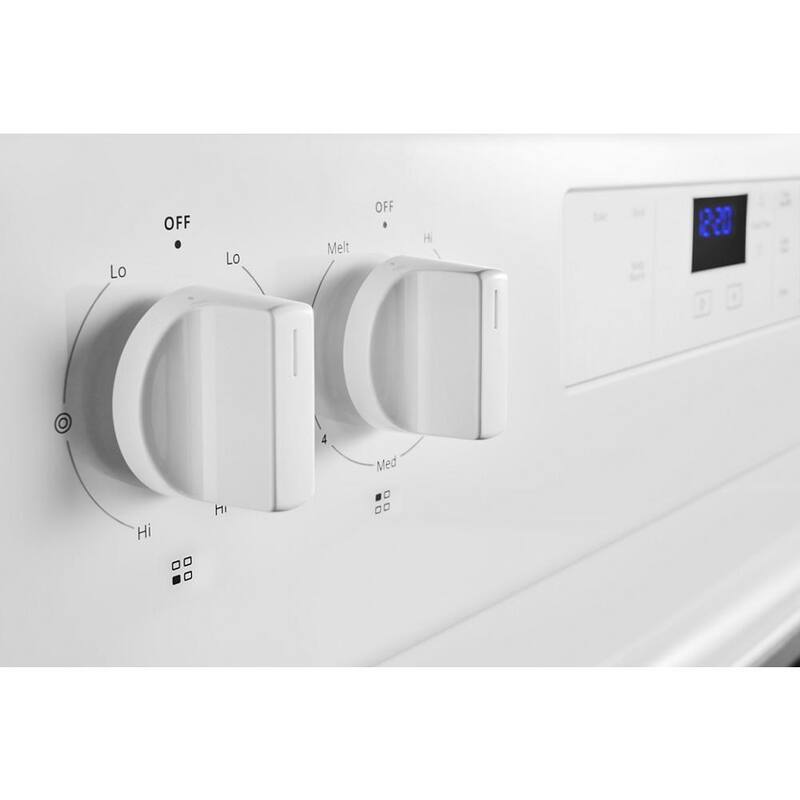 4-Burner Electric Range in White with Storage Drawer F3524