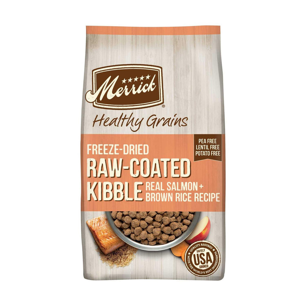 Healthy Grains Freeze Dried Raw Coated Dry Dog Food Brown Rice Recipe C5213