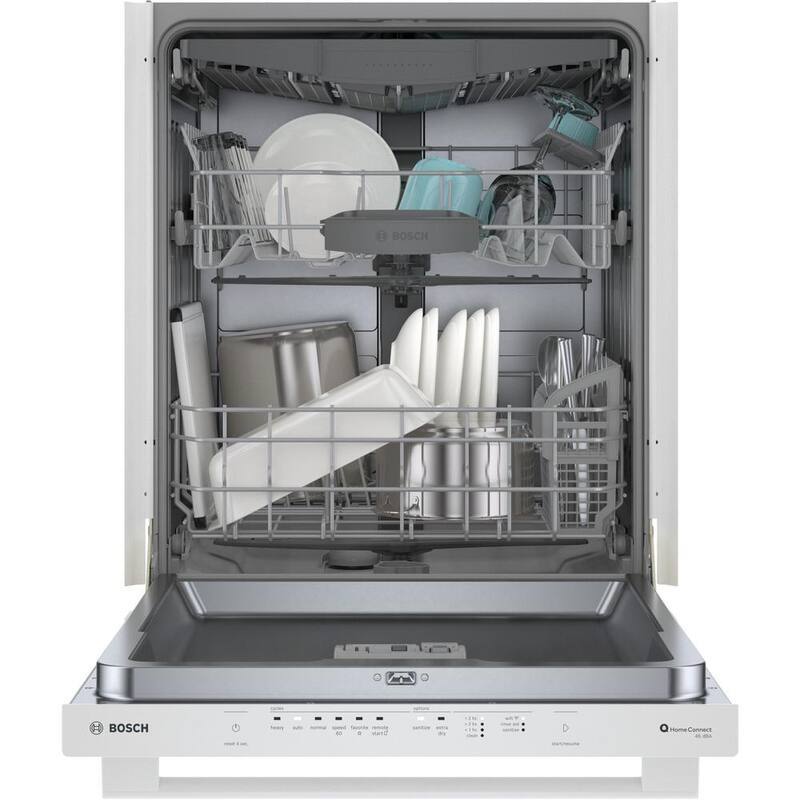 White 24 in. Tall Tub Dishwasher with Stainless Steel Tub G68233