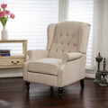 Button-tufted Reclining Club Chair F823733