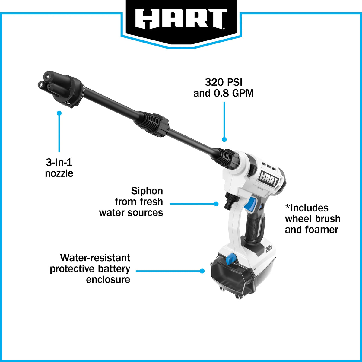 Cordless Pressurized Vehicle Cleaner P630