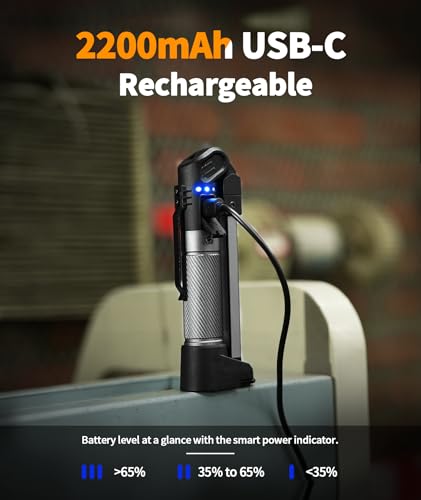 2200 mAh Rechargeable 800 Lumens Magnetic Work Light X488112