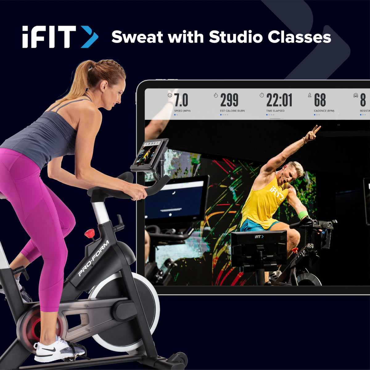Exercise Bike with Dumbbell Set K821224