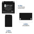 Ytx14-bs Battery 4 Pack O818