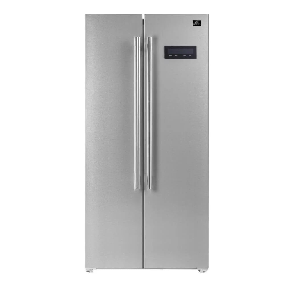 15.6 Cu. Ft. Stainless Side by Side Refrigerator W98157