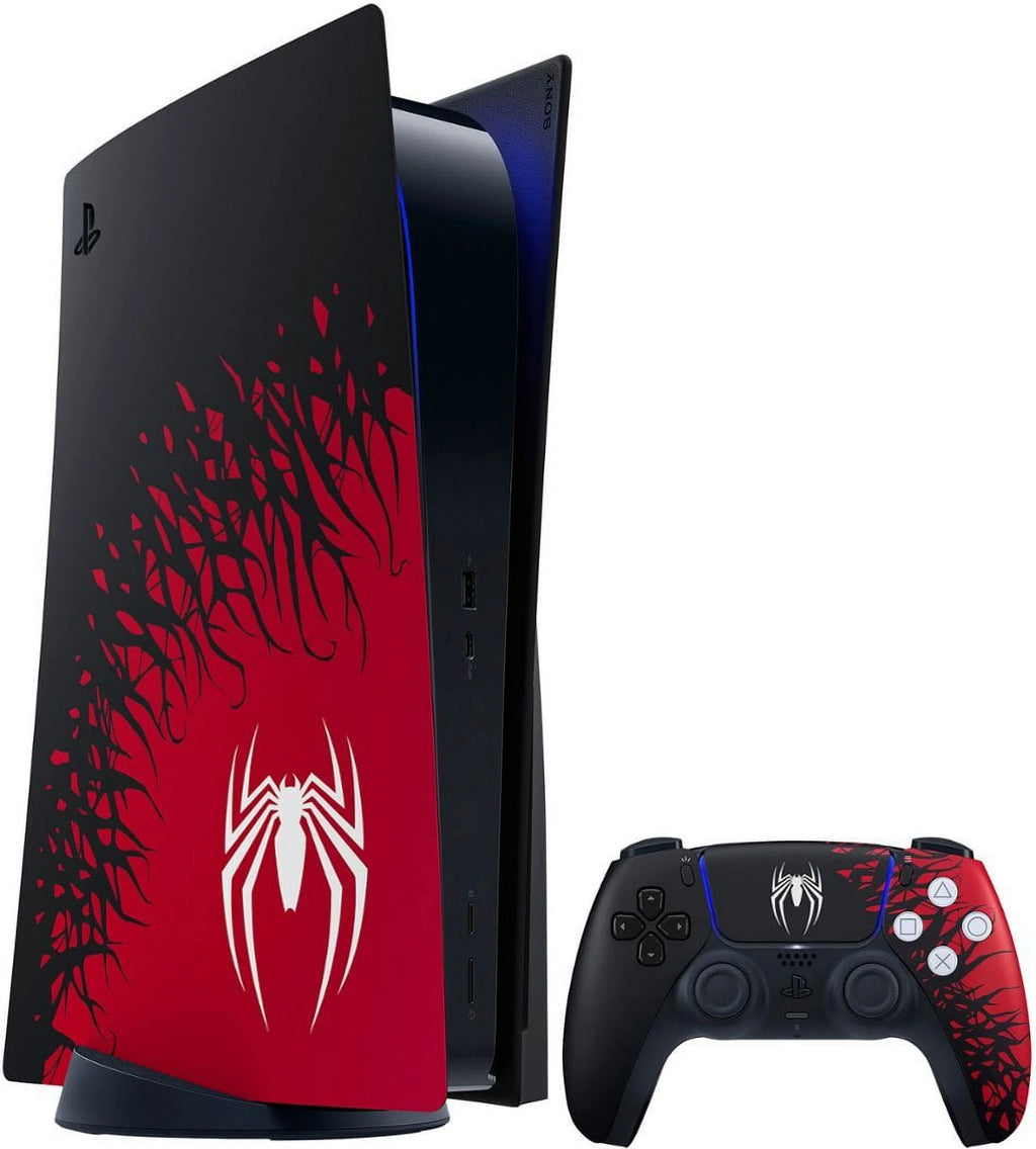 PS5 Disc Edition Console with Two Controllers and Hard Shell Protective Controller Case S2278