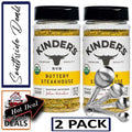 Organic Buttery Steakhouse Seasoning 10.4 oz 2 Pack Y222