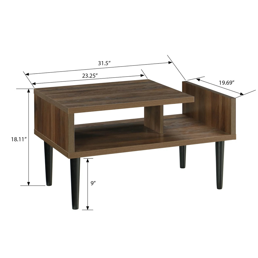 Mid Century Modern Coffee Table with Wood Legs V758311