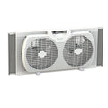 White 3-Speed Dual Blade Window Fan L58444