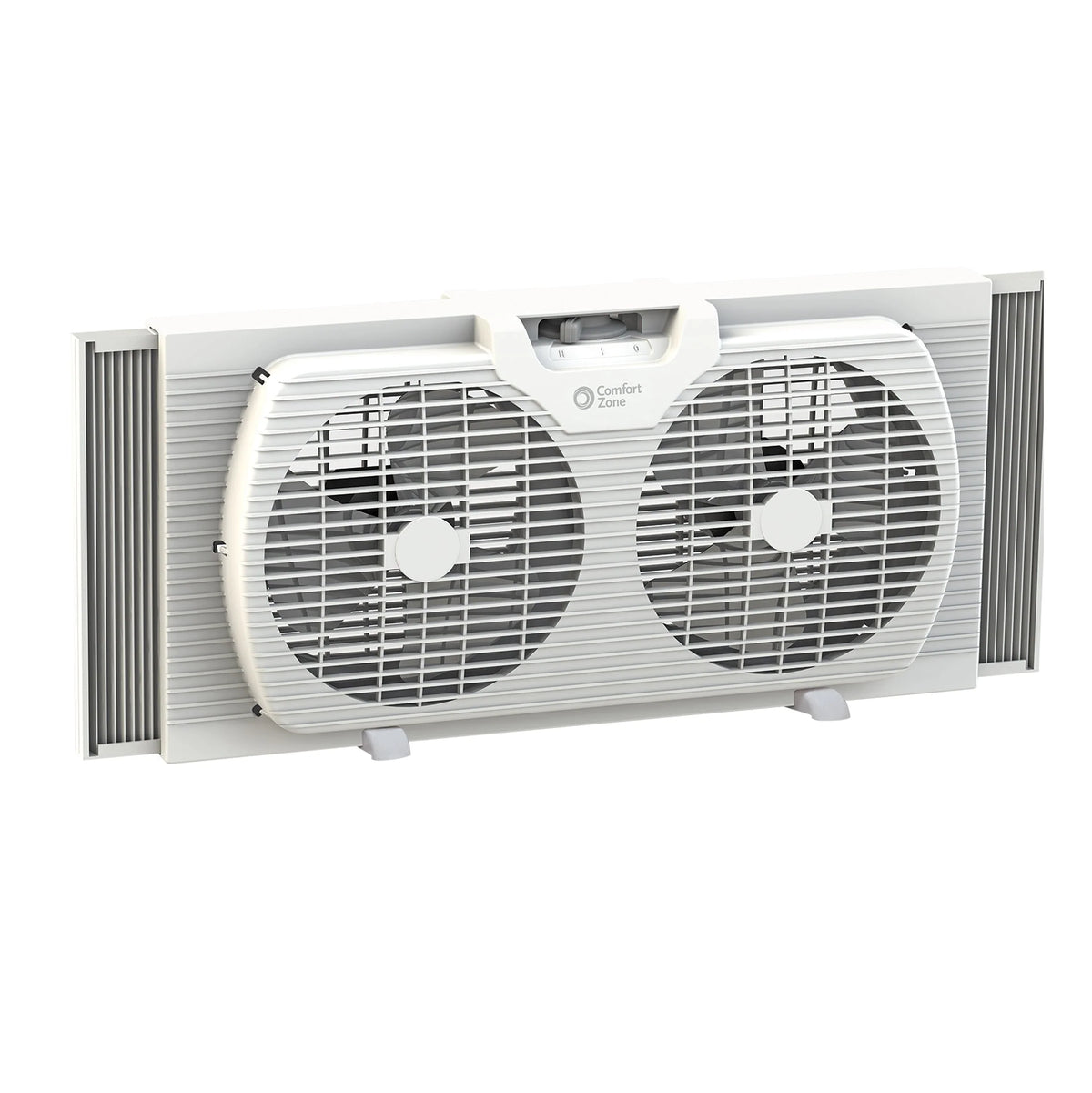 White 3-Speed Dual Blade Window Fan L58444