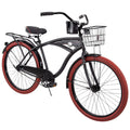 26” Matte Black Cruiser Bike A3725