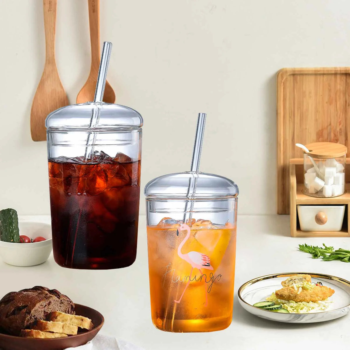 Clear Glass Cups G55353
