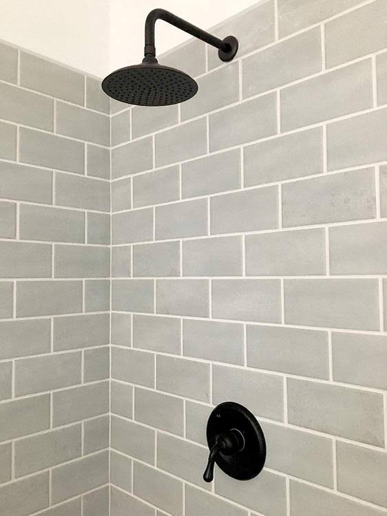 Oil Rubbed Bronze Brass Shower Head with Shower Arm V9855