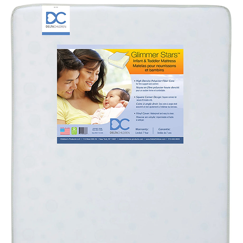 5.5 Dual Sided Crib & Toddler Mattress F641365