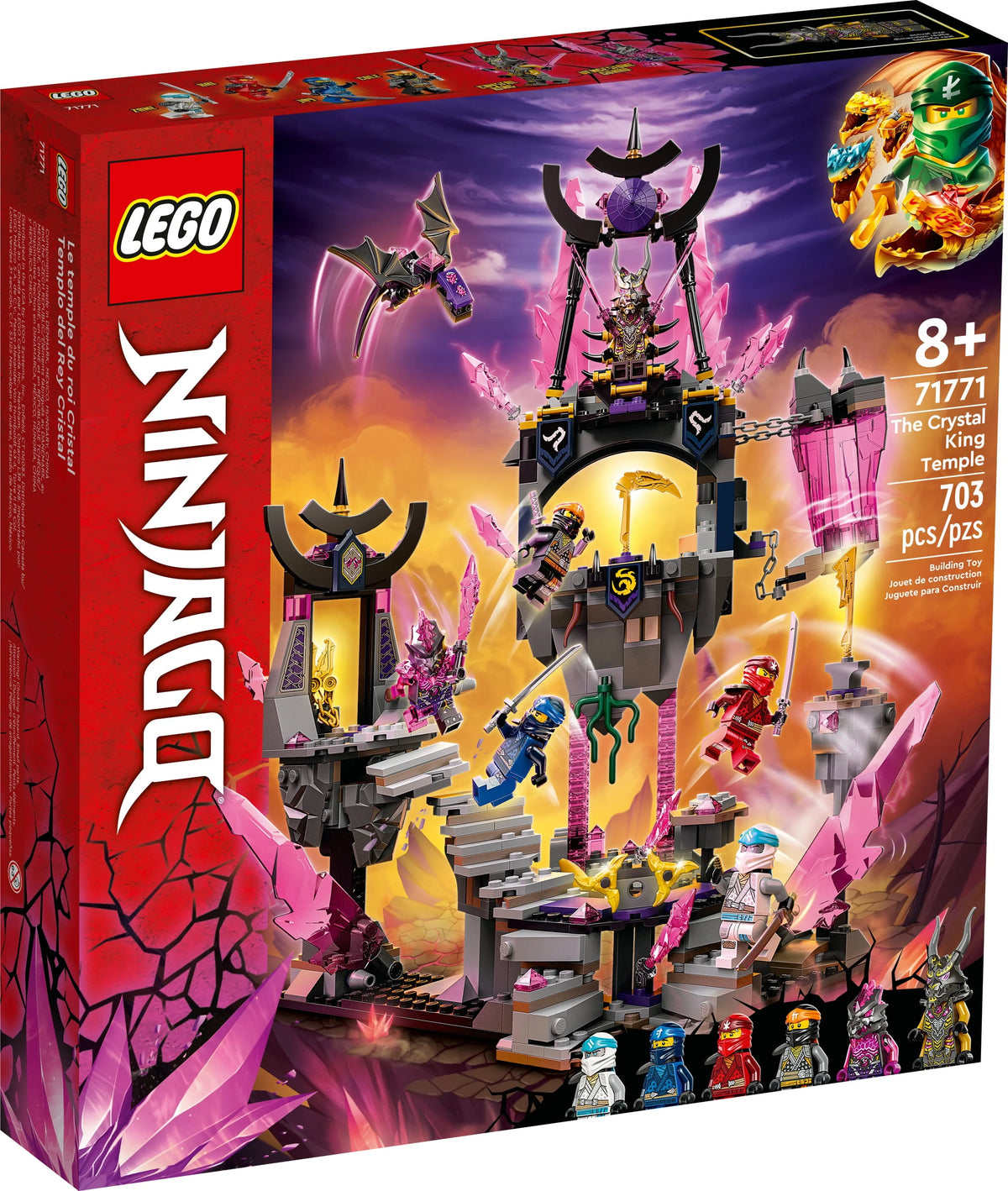 Buildable Ninja Toy Playset with Minifigures E4492