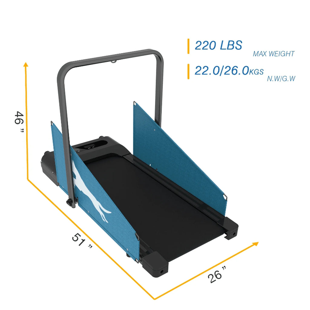 Black Dog Treadmill for Dogs up to 220 lb G87775