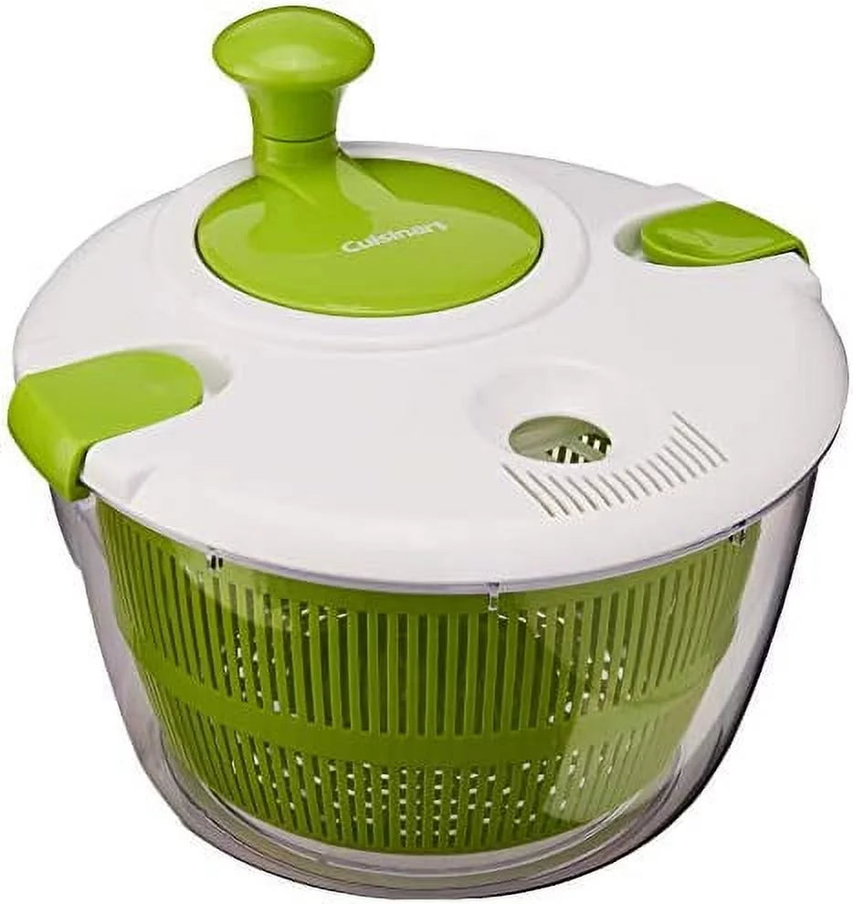 White 5-Quart Salad Spinner Y877