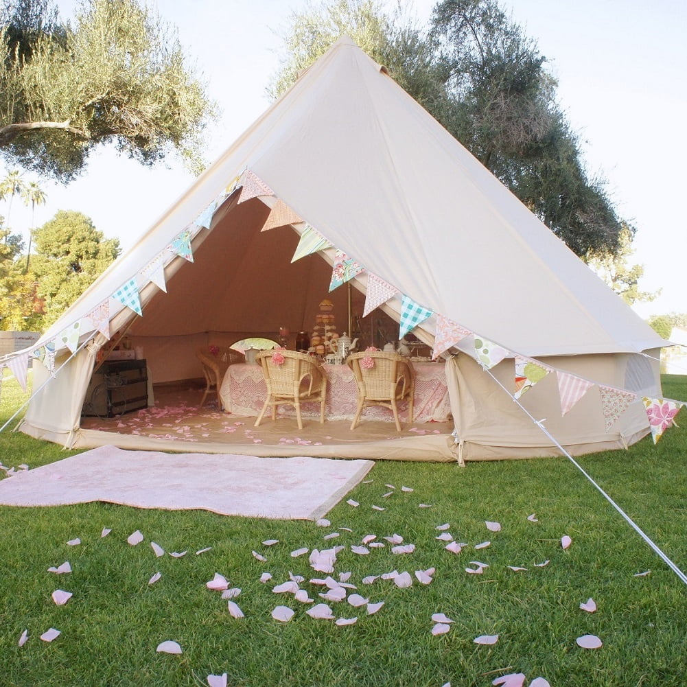 Waterproof Cotton Canvas Bell Tent 4M X6045