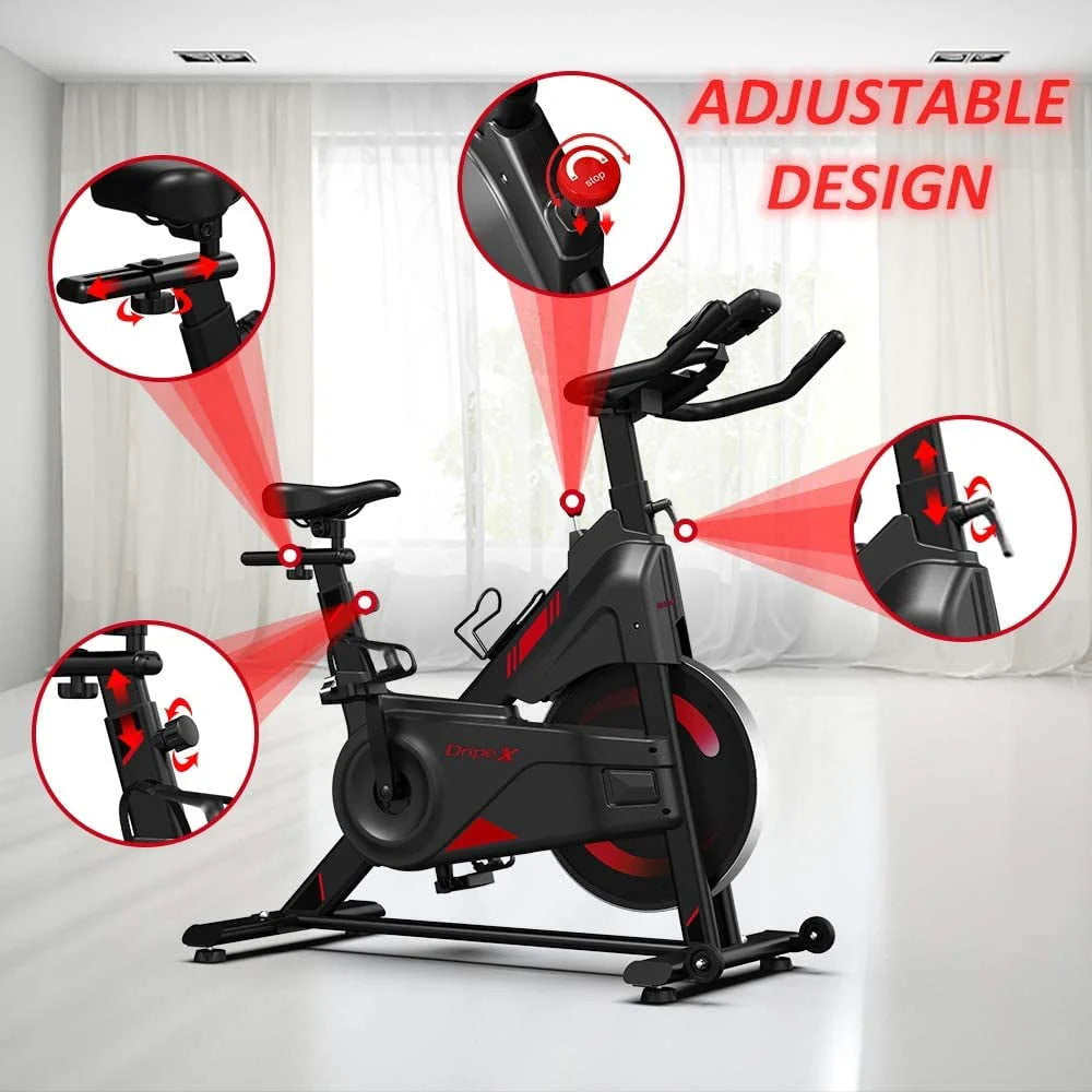 Magnetic Resistance Indoor Exercise Bike 300 LBS C59210
