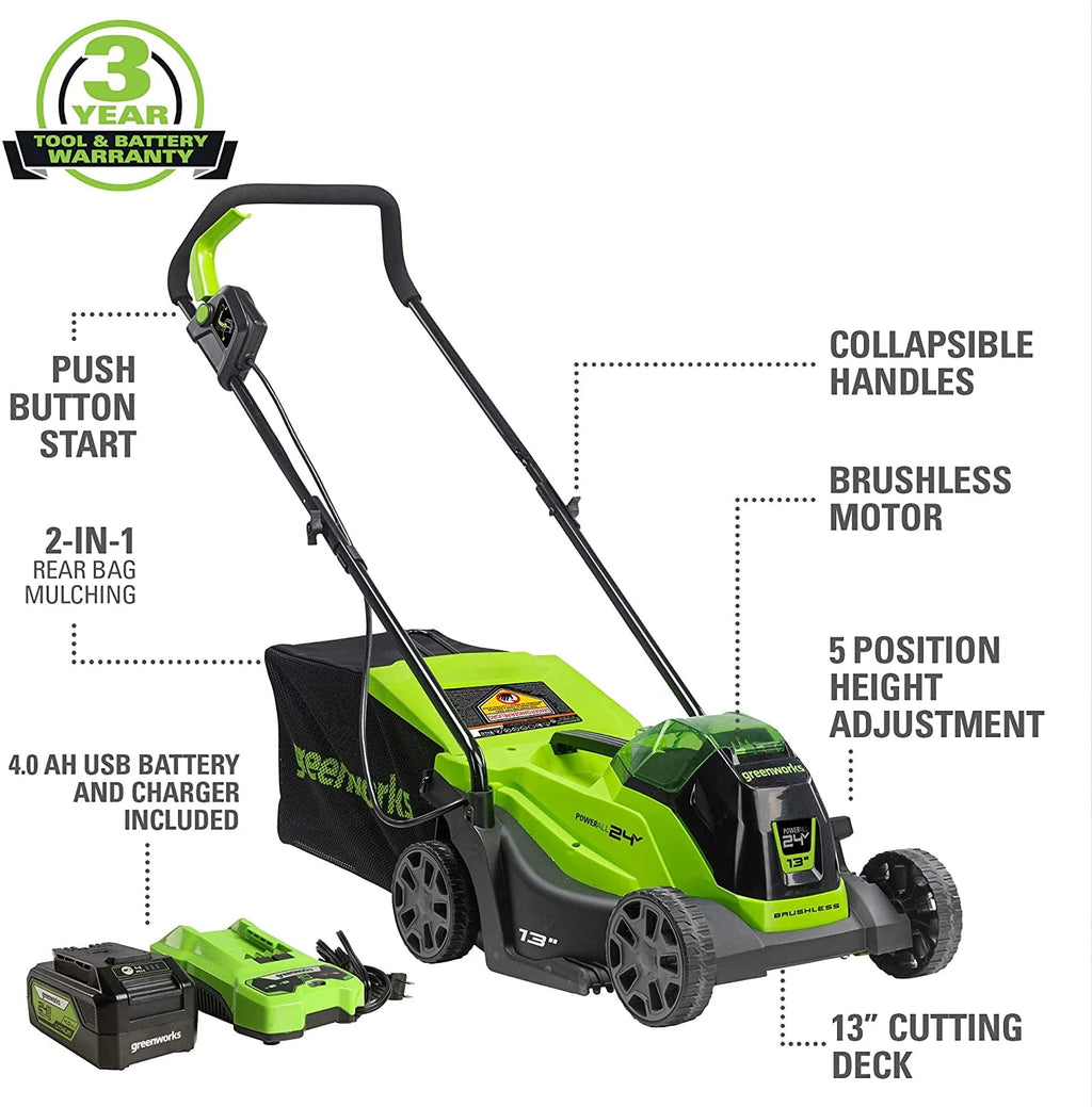 24V 13 Brushless Lawn Mower C365