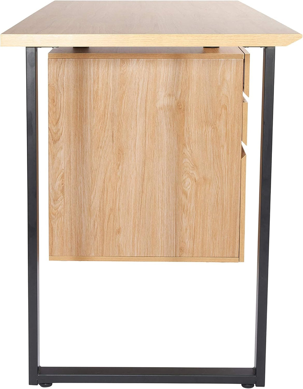 Computer Desk with Storage and File Cabinet E102