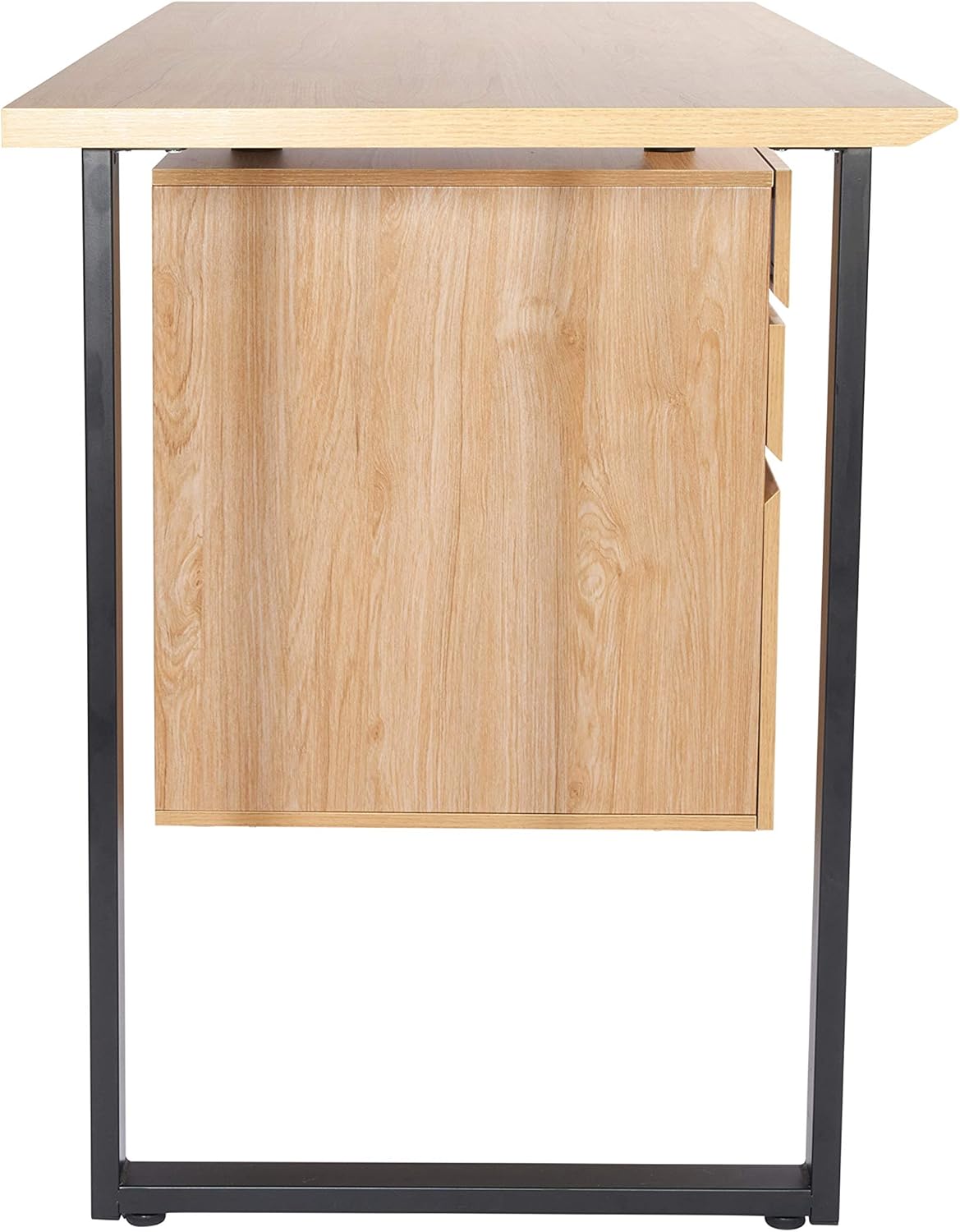 Computer Desk with Storage and File Cabinet E102