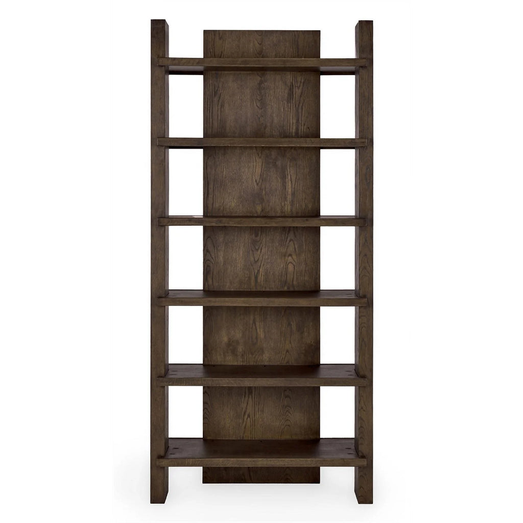 6 Shelf Tall Wood Bookcase E4470