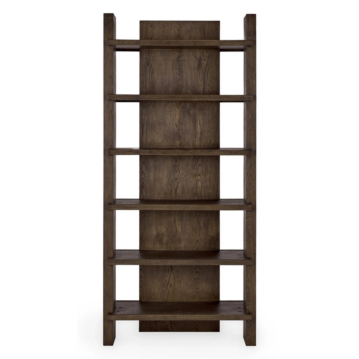 6 Shelf Tall Wood Bookcase E4470