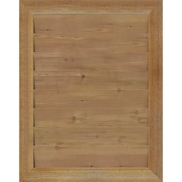 Unfinished Non-Functional Vertical Gable Vent K848176