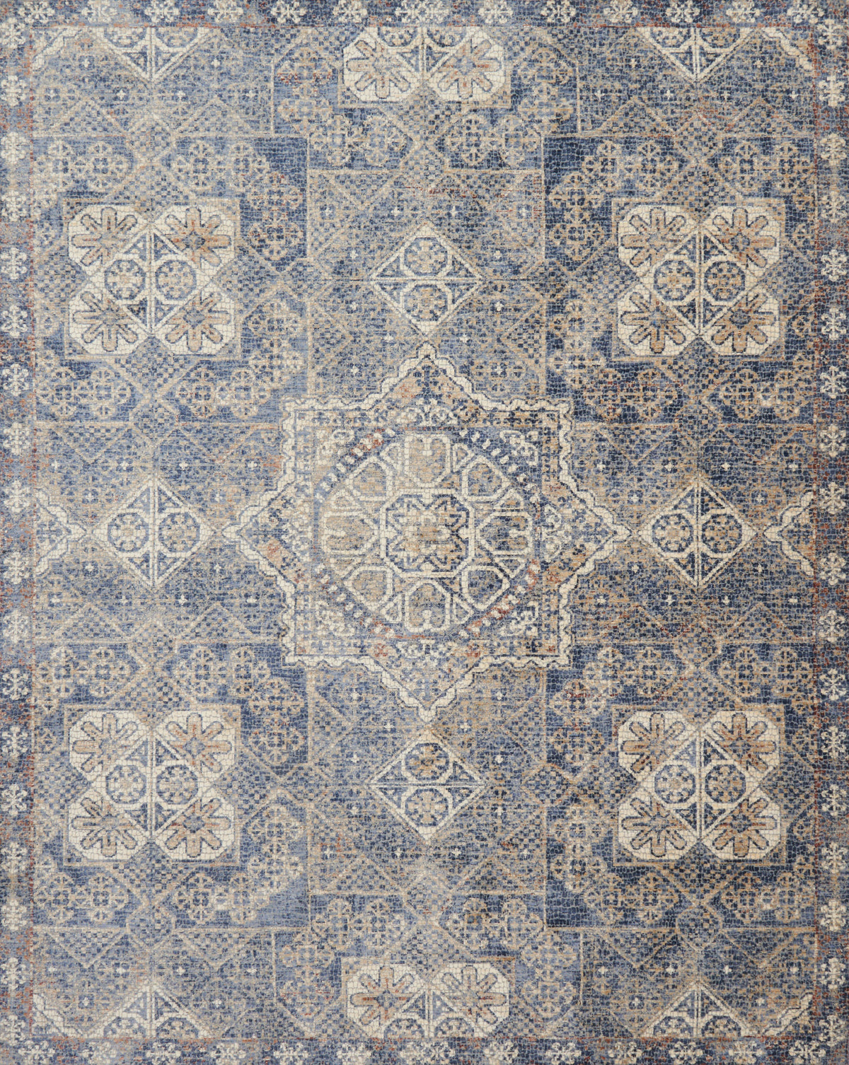 Blue 9'6 x 12'6 Rug R427