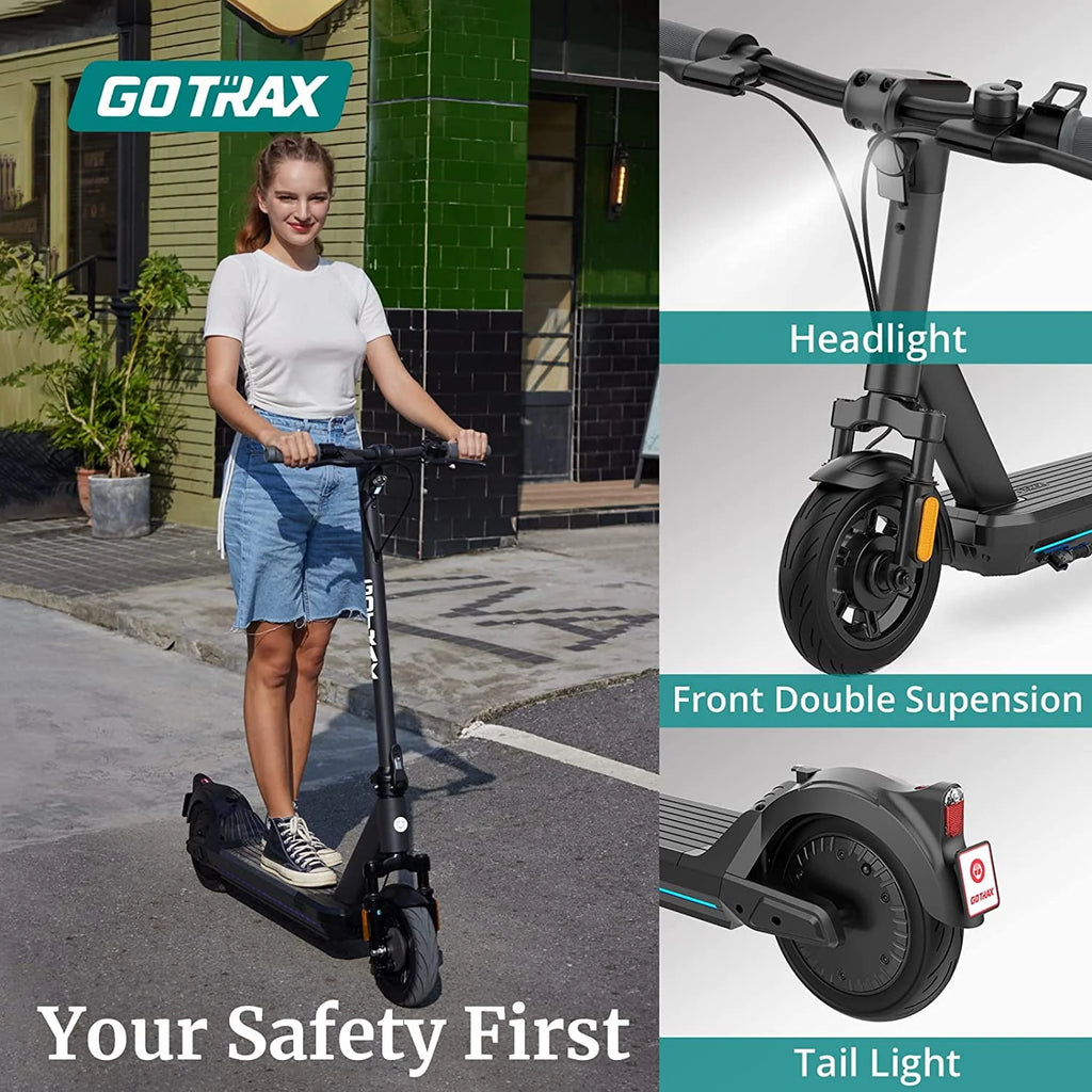 500W Electric Scooter with 10 Air-Filled Tires T3519
